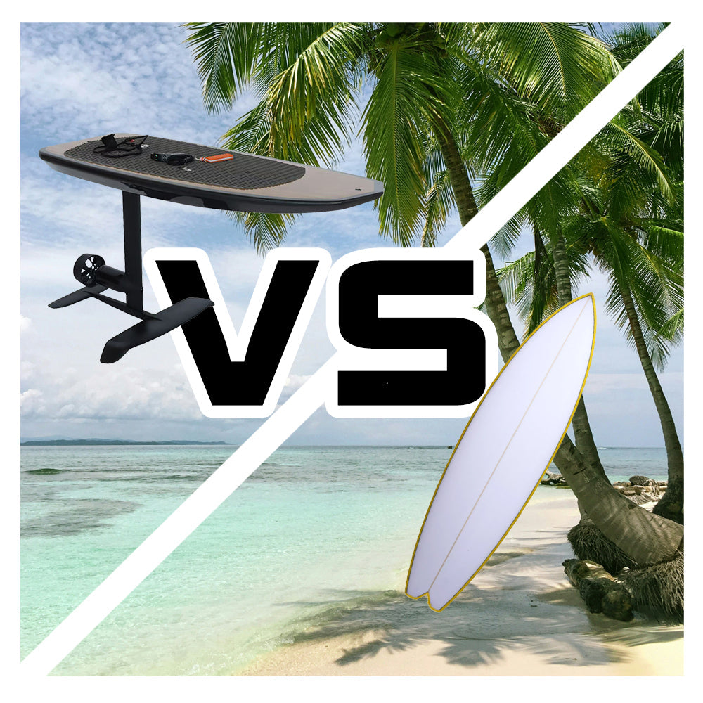lectric Hydrofoil Board vs. Traditional Surfboard — The Future of Surfing with VelaraX