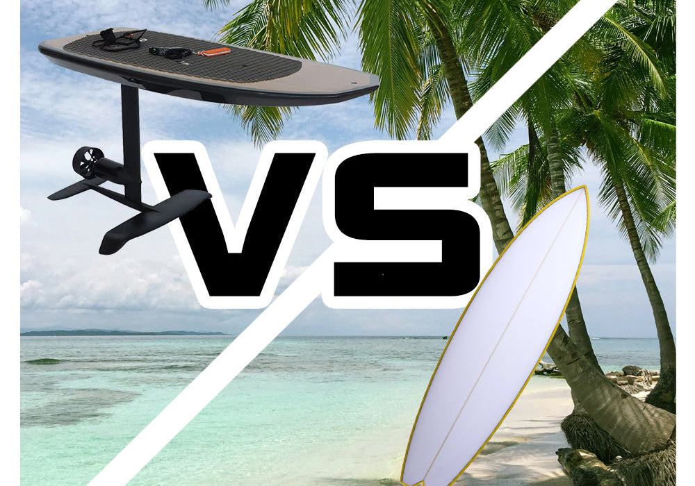lectric Hydrofoil Board vs. Traditional Surfboard — The Future of Surfing with VelaraX